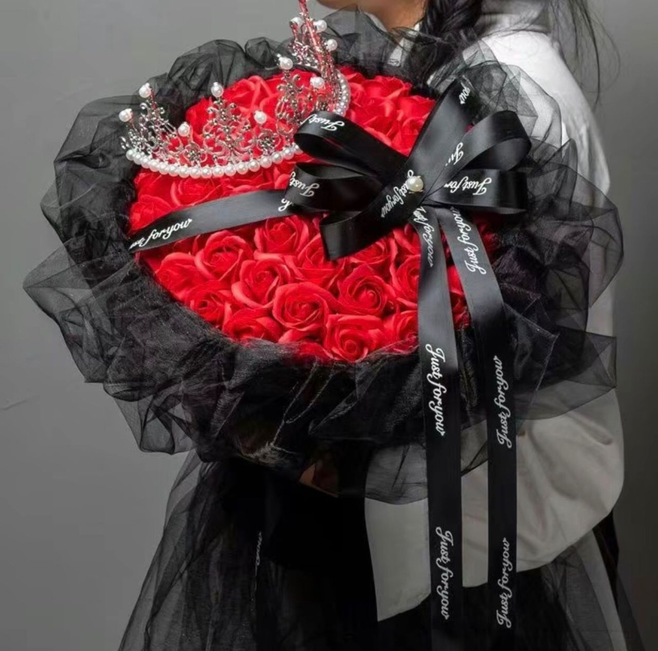 Premium Soap Flower Rose Bouquet (99 Stalk)