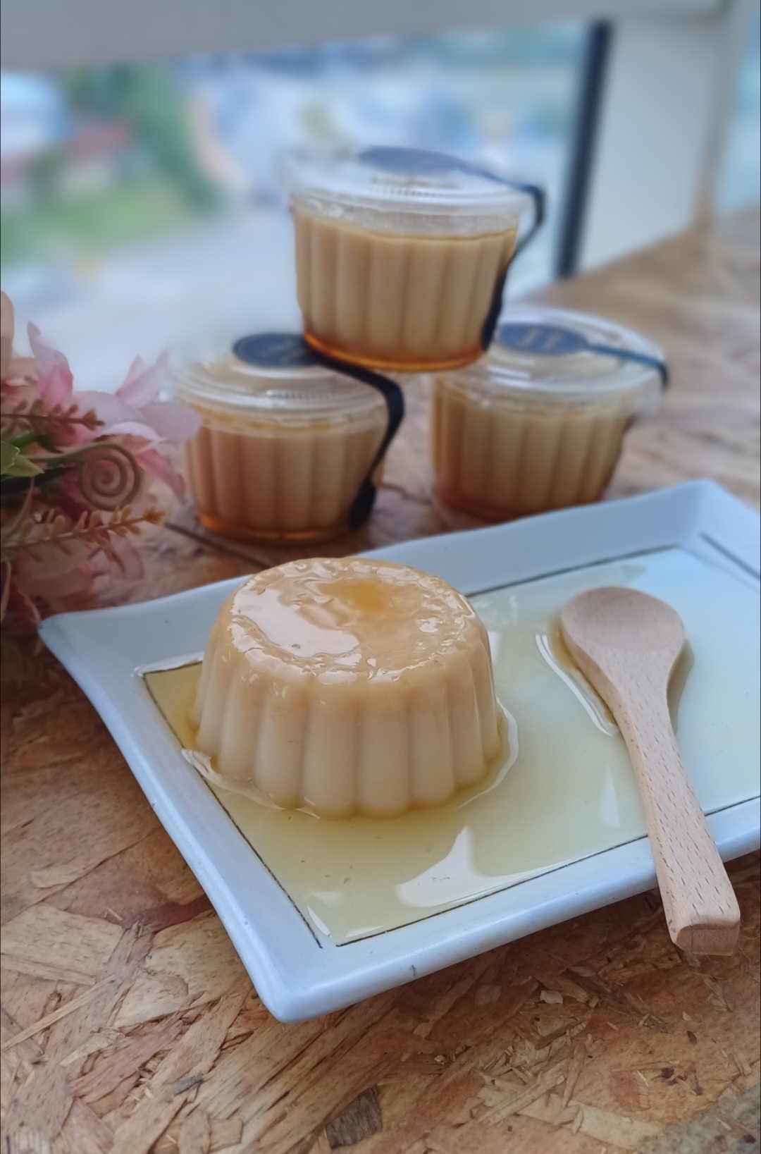Pudding Caramel Creamy Vanilla