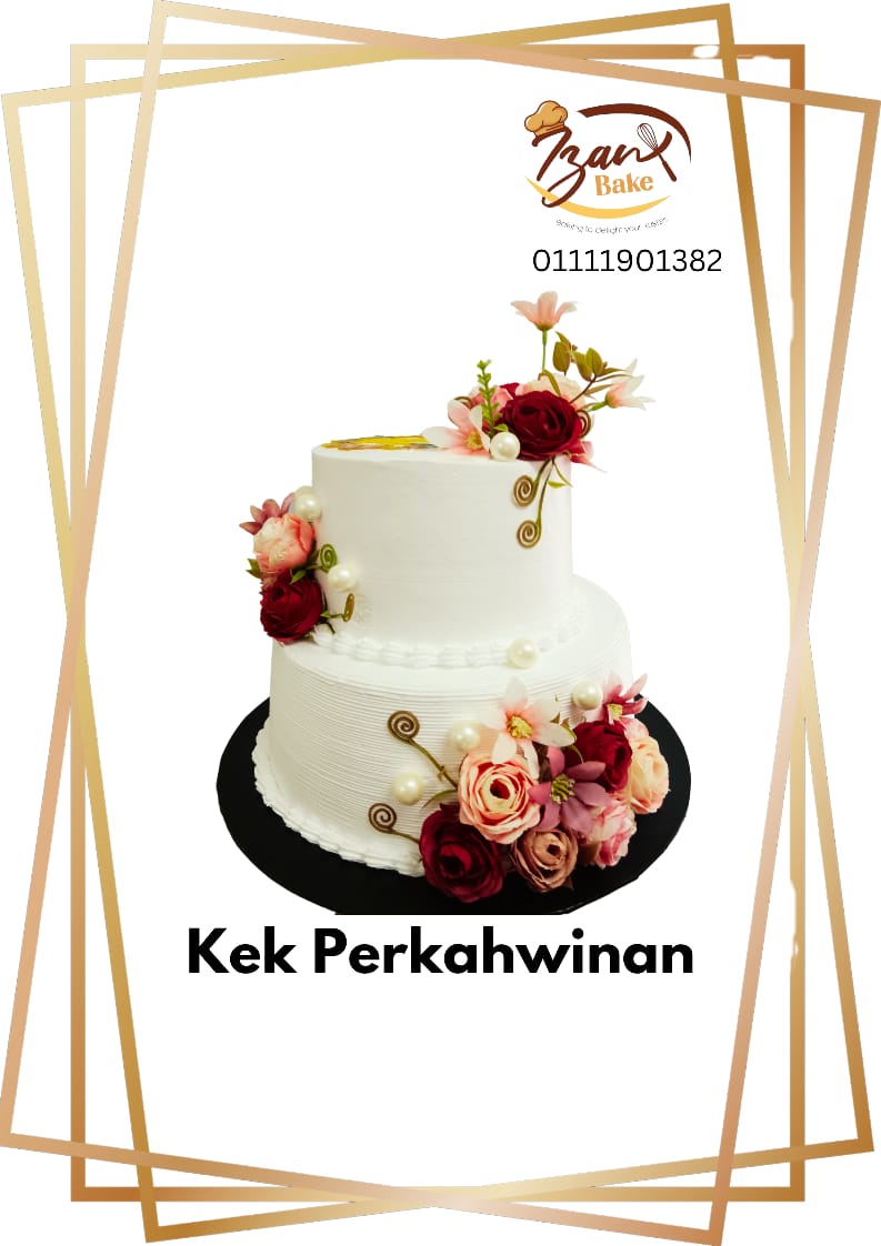 Kek Kahwin 2 Tingkat