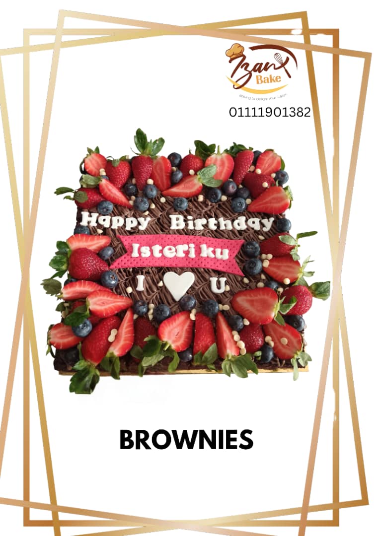 Brownies Strawberry/Chocolate/Bluebarry